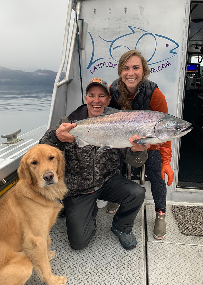 King Salmon Fishing Seward Alaska